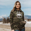 Life is Better in the Mountains Camo Hoodie Sweatshirt