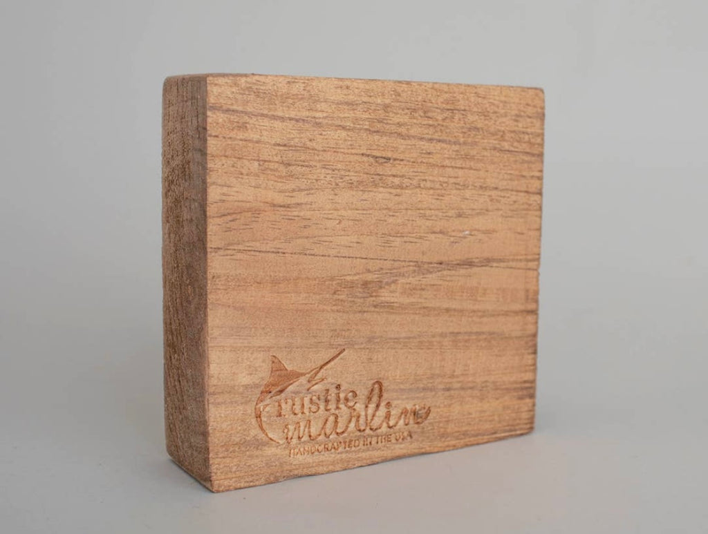 No Wake Zone Decorative Wooden Block