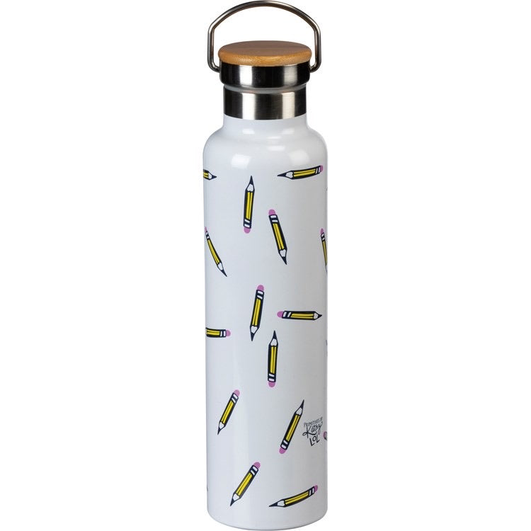 Insulated Bottle - Teachers are Superheroes