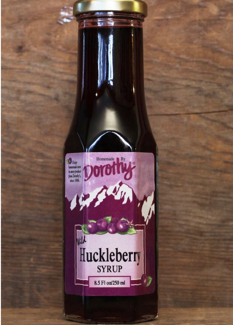 Wild Huckleberry Syrup