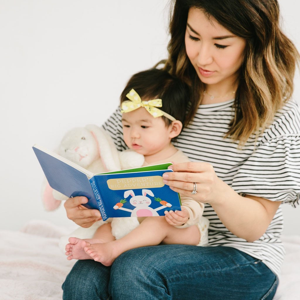 Bunny & Board Book Gift Set