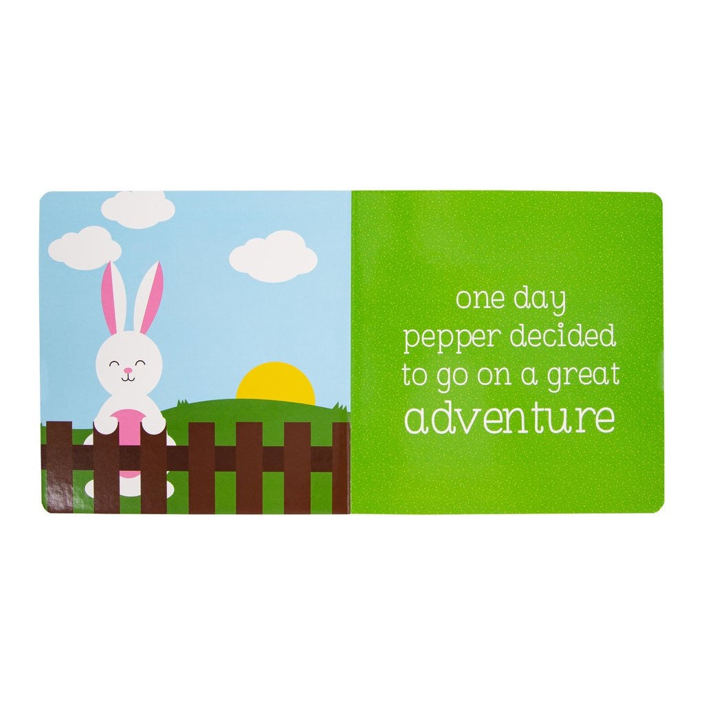 Bunny & Board Book Gift Set