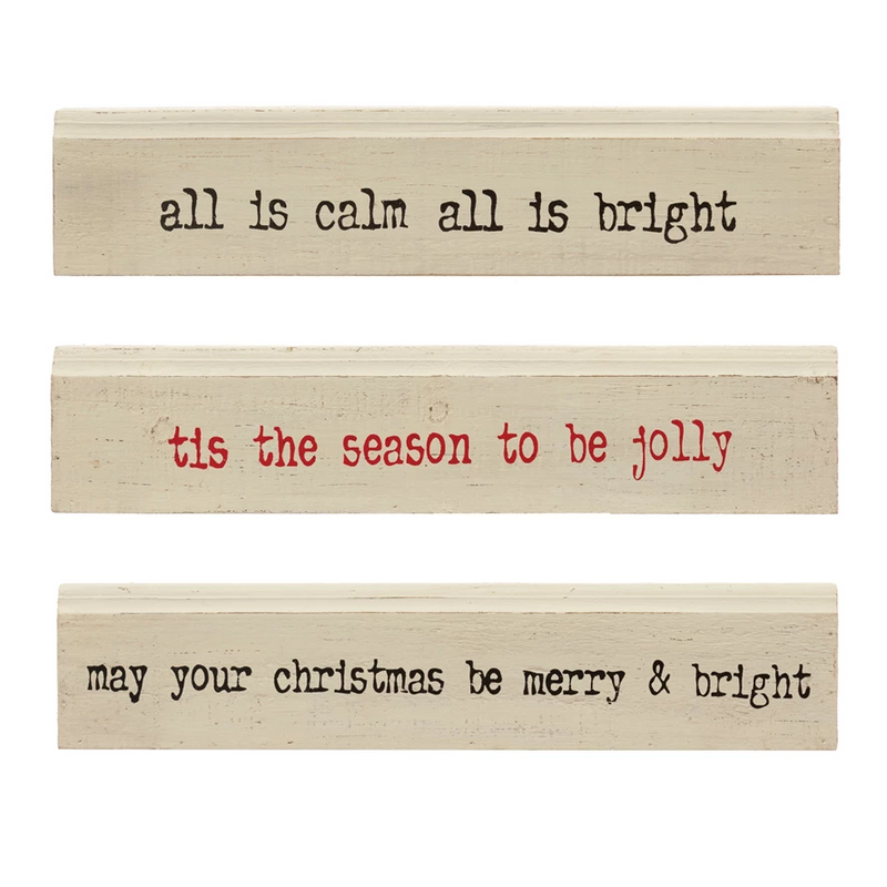 Christmas Wood Signs