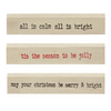 Christmas Wood Signs