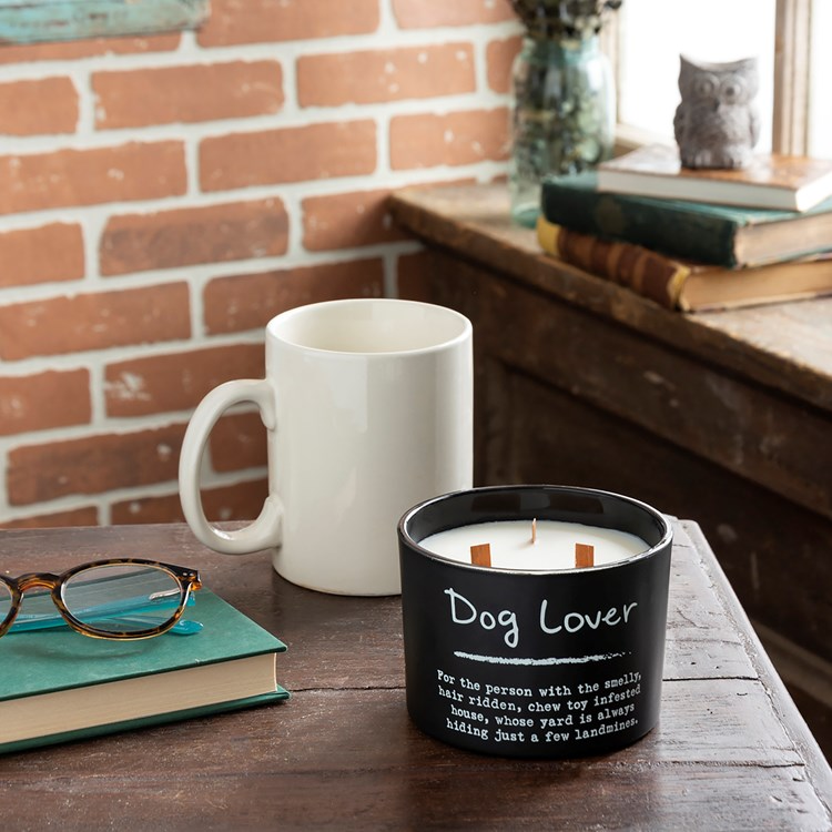 Dog Lover Jar Candle