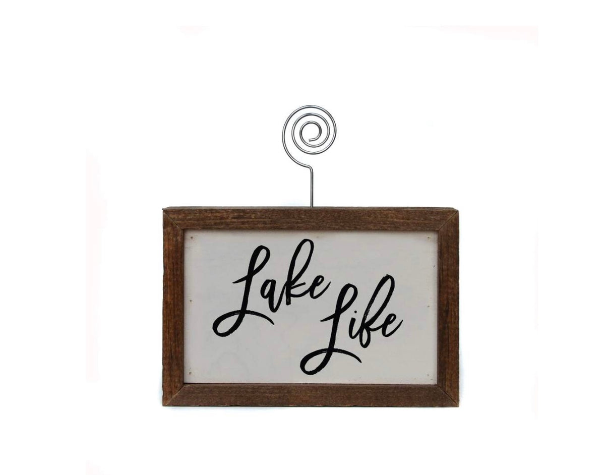 Lake Life Photo Holder