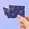 Washington Huckleberry Sticker Decal
