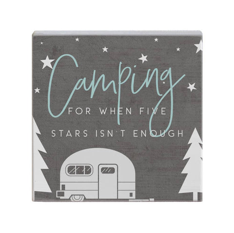 Block Sign - Trying to Park the Camper