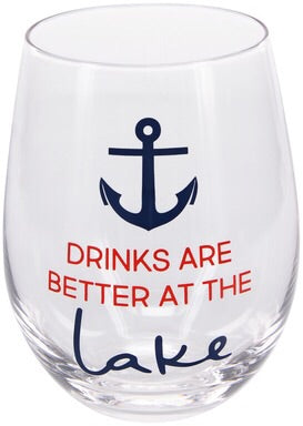 Lake Stemless Wine Glasses