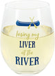 River stemless Wine Glass