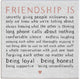Friendship Is Gift-A-Block