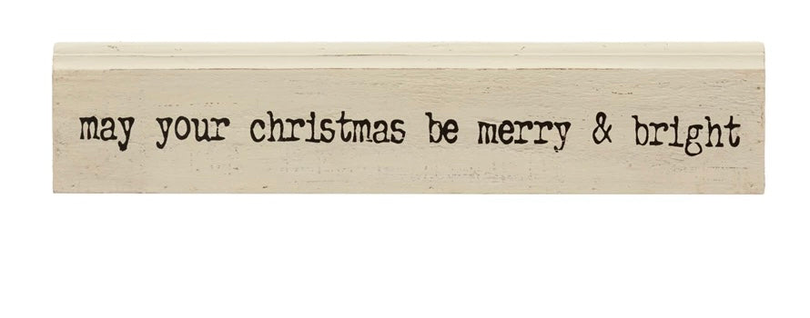 Christmas Wood Signs