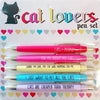 Cat Lovers Pen Set