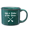 Campfire Mug - Life is Better at the River