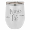 Nurse Life Wine Tumbler