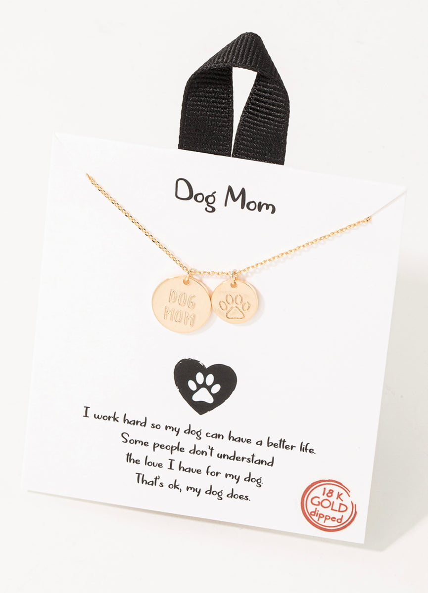 Dog Mom Necklace