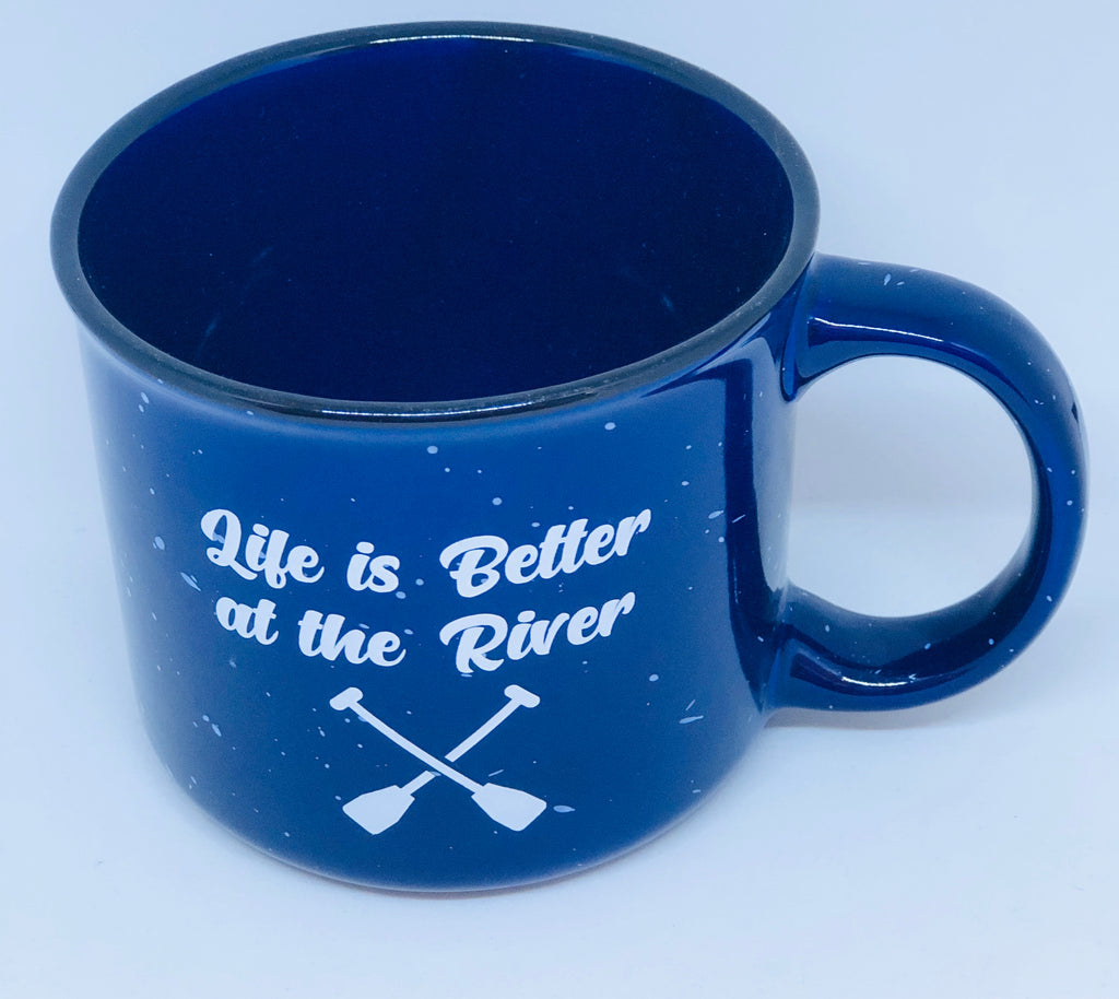 Campfire Mug - Life is Better at the River