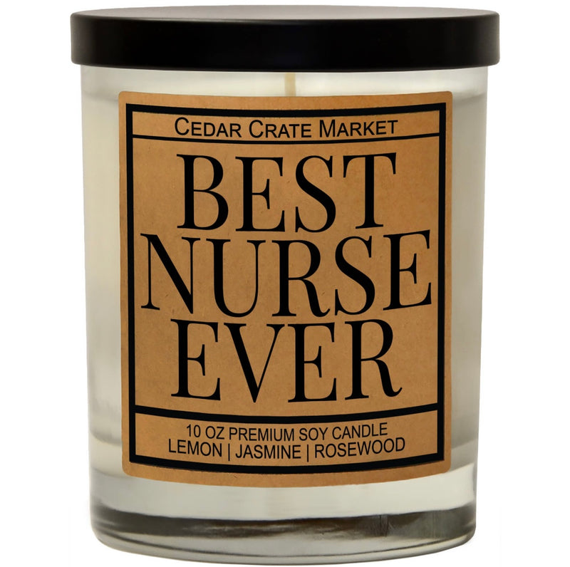 Best Nurse Ever Soy Candle