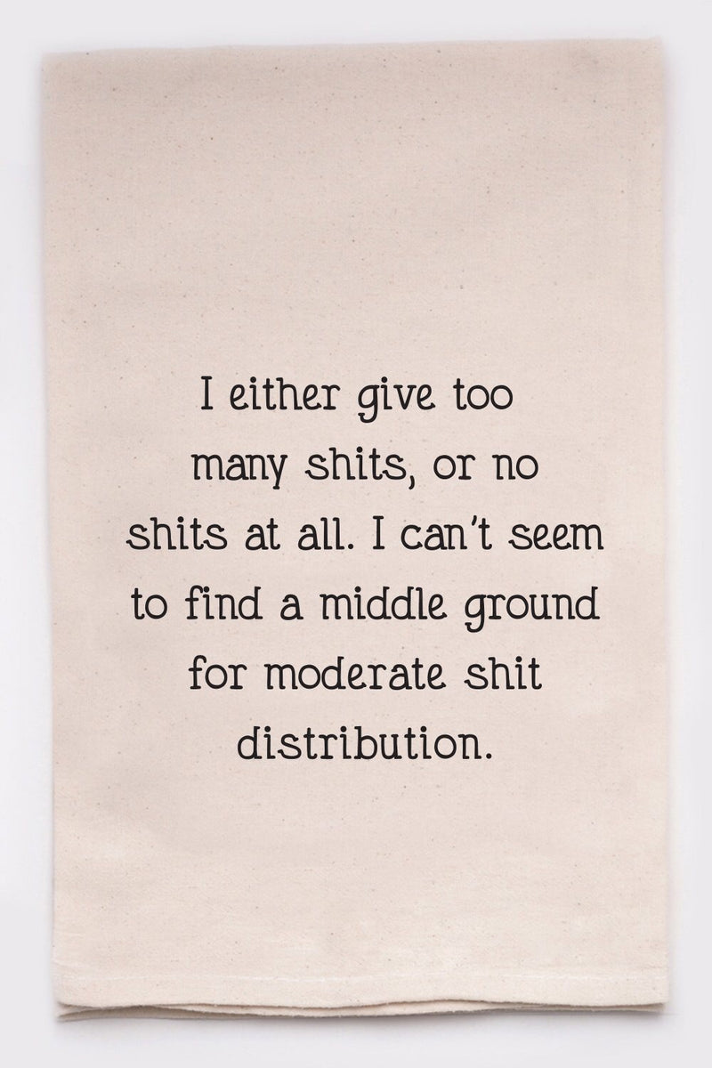 Funny Flour Sack Tea Towels