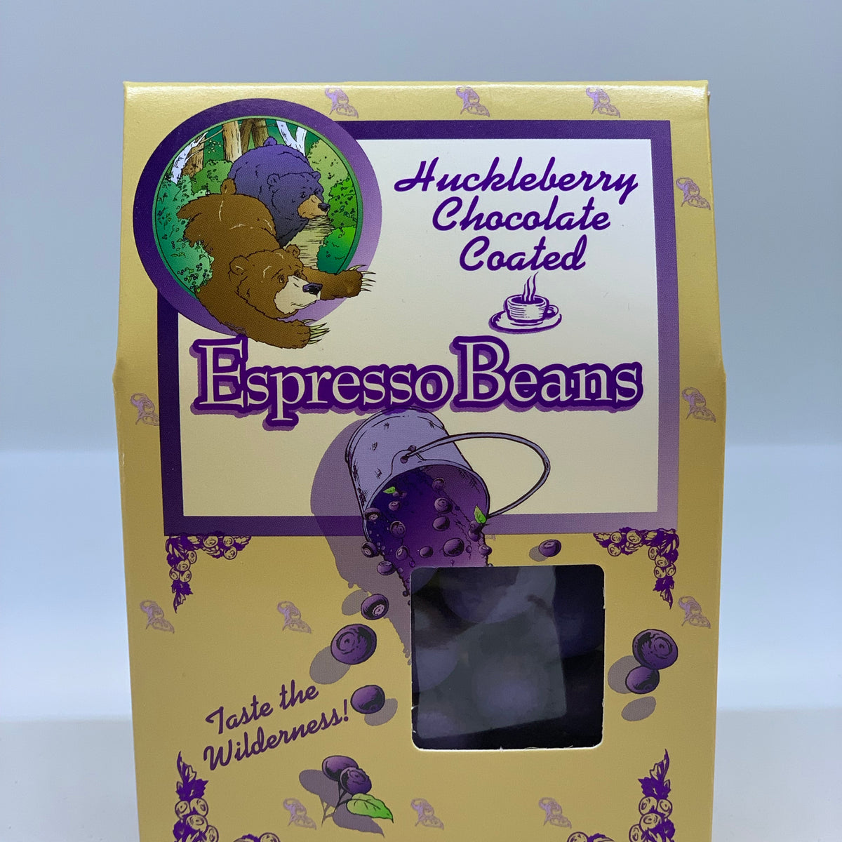 Huckleberry Chocolate Coated Espresso Beans