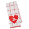 Be Mine Embellished Dishtowel