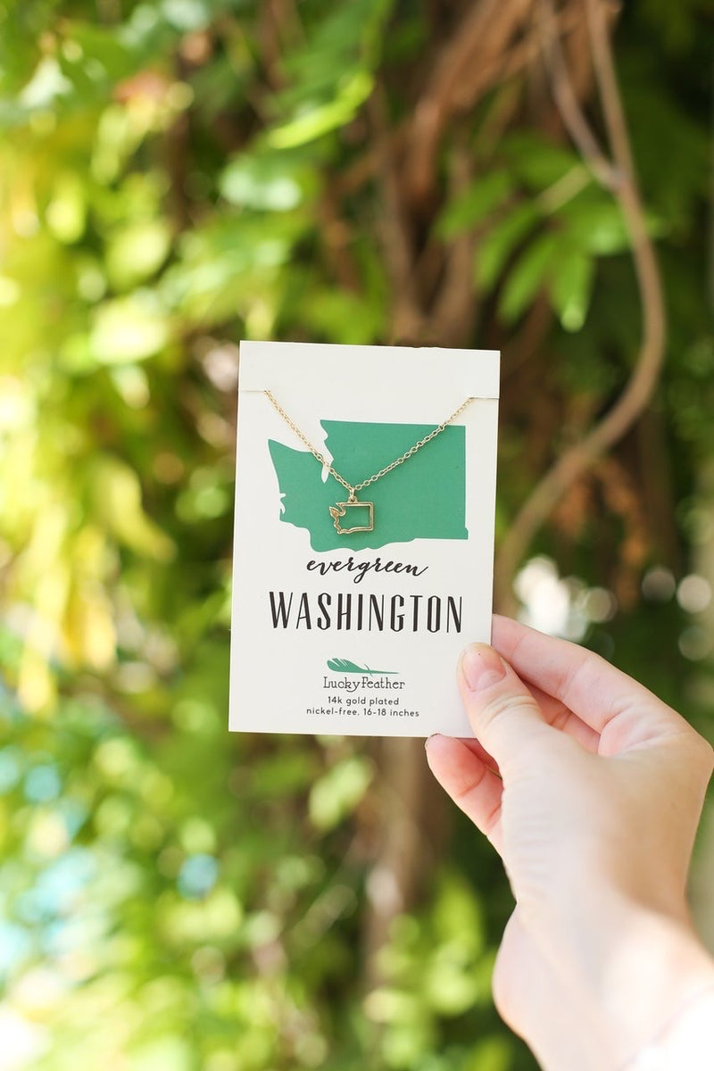 Washington State Necklace