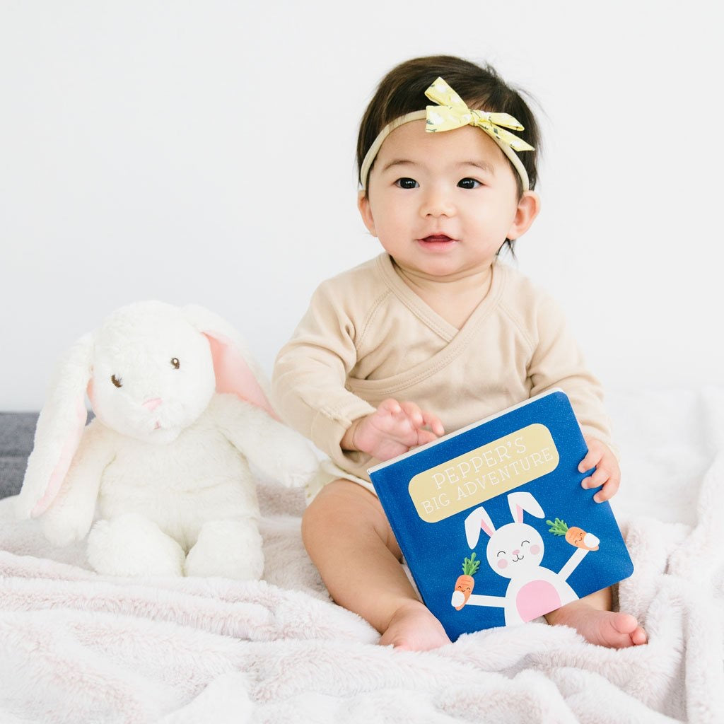 Bunny & Board Book Gift Set