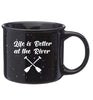 Campfire Mug - Life is Better at the River