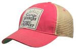 Sunrise Sunburn Sunset Repeat Distressed Trucker Hat