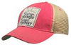 Sunrise Sunburn Sunset Repeat Distressed Trucker Hat